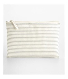 Striped Org Acc Pouch